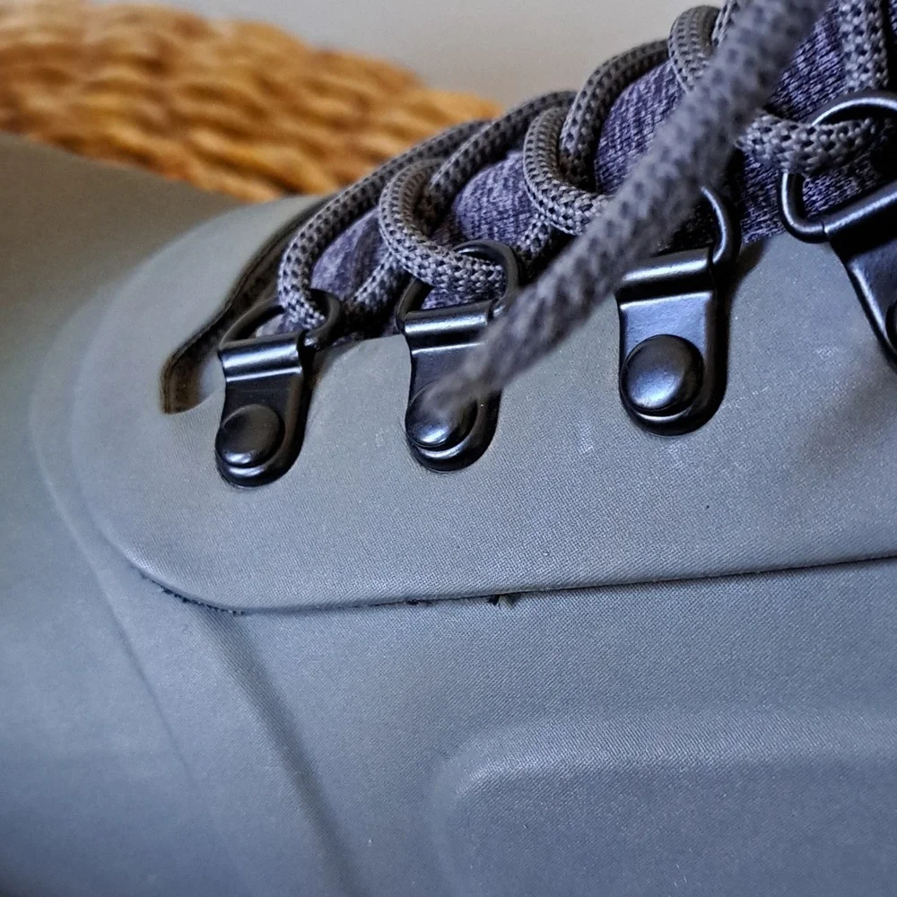 The Buck Boot‎ Company Mens Apex Lace-Up Hiking/Outdoor Waterproof Grey Boots 10